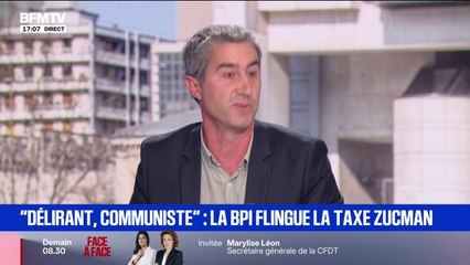Crise politique: "Je ne demande pas un geste, je demande une rupture fiscale", affirme François Ruffin, député Écologiste et Social de la Somme