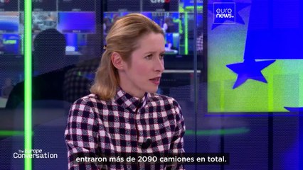 Kallas insta a los Estados miembros a apoyar el plan de la UE de sancionar el comercio israelí