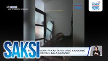 Pusa na tila ayaw pakantahin ang kanyang amo, kinaaliwan ng mga netizen | Saksi