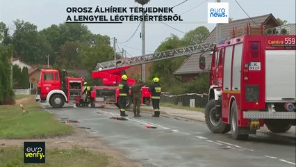 Orosz álhírek terjednek a lengyel légtér múlt heti megsértéséről