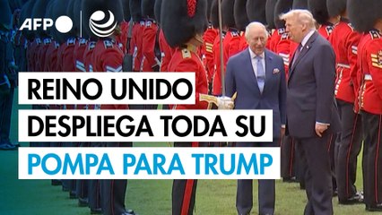 Reino Unido despliega toda su pompa para la visita de Estado de Trump
