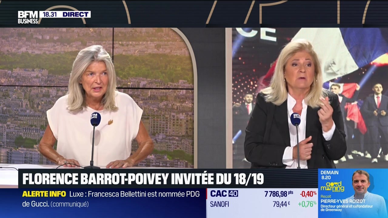 Florence Barrot-Poivey (Présidente de Worldskills France) : La France championne d'Europe des métiers - 17/09