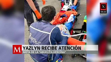 Nieta de la "abuelita heroína" recibe atención médica de Fundación Michou y Mau