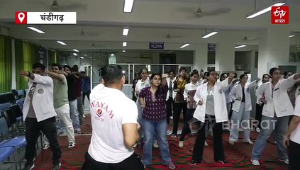 डेंटल कॉलेज की छात्राएं सीख रही सेल्फ डिफेंस के गुर, चंडीगढ़ पुलिस कैंपस में 200 लोगों को कर रही ट्रेंड