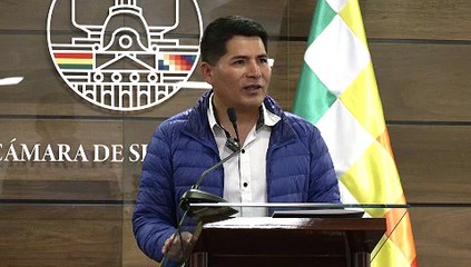 ABANDONO DE RODRIGO PAZ A SESIONES DE LA CÁMARA DE SENADORES