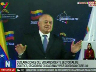 Vpdte. Sec. Cabello: El 75% de las muertes por sobredosis en EE. UU. es por el uso de fentanilo