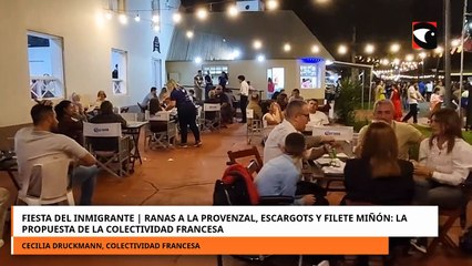 La colectividad francesa se renovó en la Fiesta del Inmigrante con nuevos platos