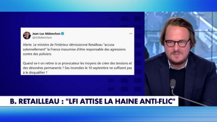 Geoffroy Lejeune : «LFI n'est plus que dans l'agitation et la création de tensions en permanence.»