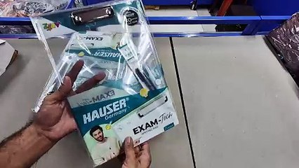 Unboxing and Review of Hauser Transparent Exam - Tech Writing Pad 150rs Board Exam special