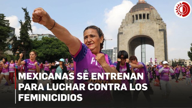 Mexicanas se entrenan para luchar contra los feminicidios