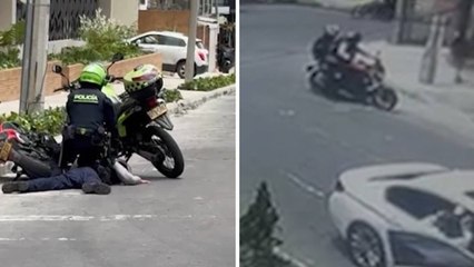 VIDEO | Frustran millonario intento de hurto en exclusiva zona de Bogotá