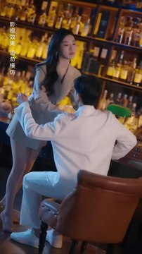 Drunk, she kissed her boss all night! Tried to escape, CEO dragged her to office for punishment! #drama
