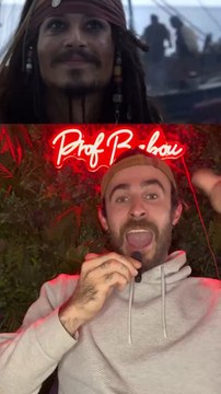 Johnny Depp a insisté pour mettre une chose sur son personne dans pirates des Caraïbes 😳