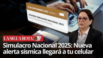 Así funcionará la alerta en celulares durante el Simulacro Nacional 2025