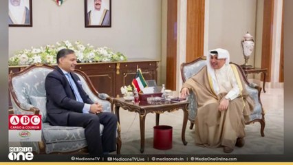 ഇന്ത്യൻ അംബാസഡറും കുവൈത്ത് അമീരി ദിവാൻകാര്യമന്ത്രിയും കൂടിക്കാഴ്ച നടത്തി