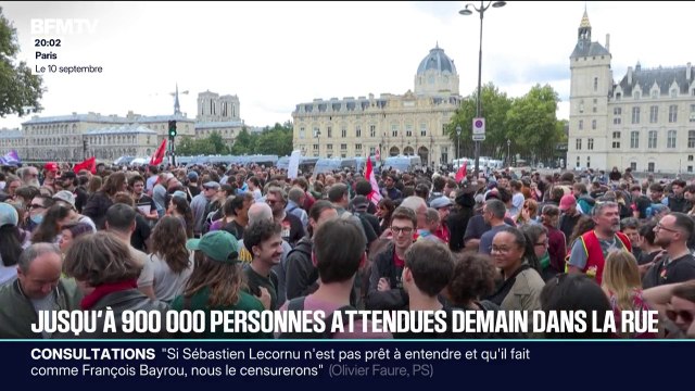 Grève du 18 septembre: jusqu'à 900.000 personnes attendues demain dans la rue