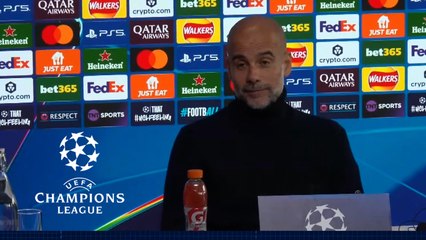 Pep Guardiola no ve como favorito al Manchester City para llevarse la Champions League