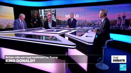 King Donald? Britain rolls out royal treatment for Trump