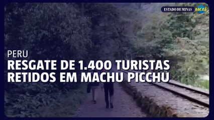 Governo resgata 1.400 turistas retidos em Machu Picchu por protestos