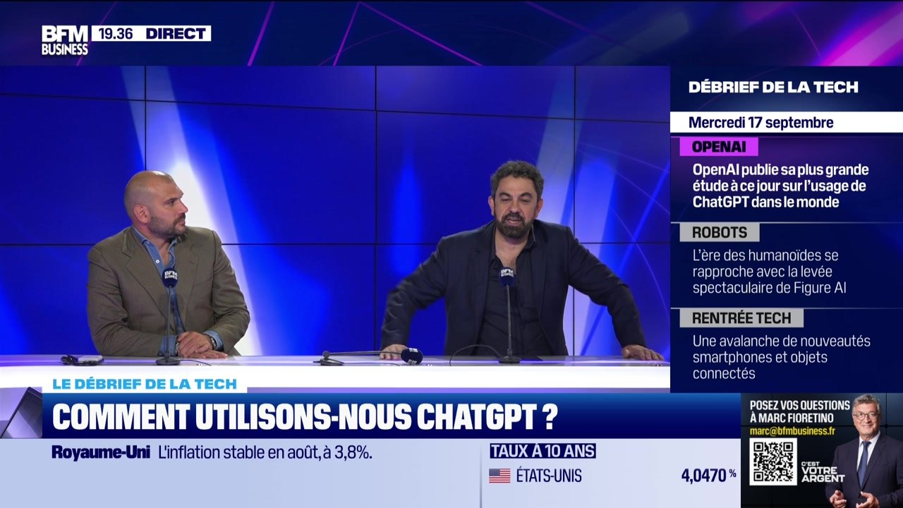 Comment utilisons-nous ChatGPT ? - 17/09