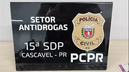 Ação da Polícia Civil resulta na prisão de envolvidos com o tráfico de drogas em Cascavel