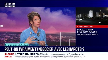 LE CHOIX D'AMÉLIE ROSIQUE - Peut-on (vraiment) négocier avec les impôts?