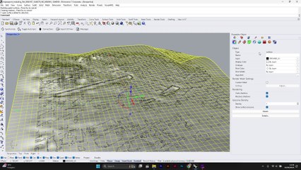 [TopoExport.com] How to create a Digital Terrain Model (DTM) from 3D contour lines in Rhino