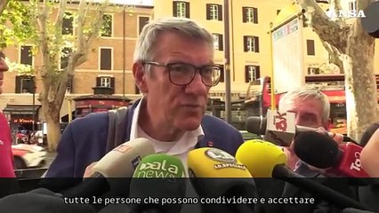 Sciopero per Gaza, Landini: "La Uil non aderisce? Ma non e' contro altri sindacati"
