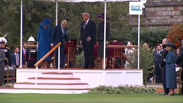 King Charles III greets Trump in Windsor at start of historic second state visit to UK
