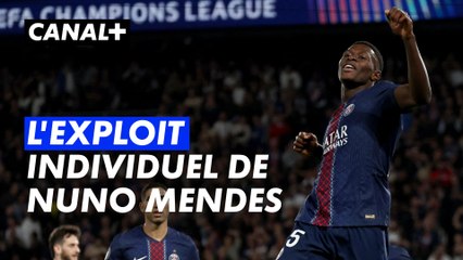 Magnifique but de Nuno Mendes pour le 3ème but - Paris Saint-Germain / Atalanta - - Ligue des champions 2025/26 (J1)