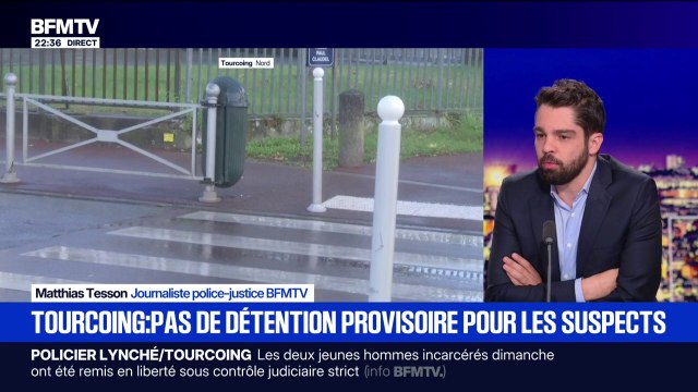 INFO BFMTV - Policier agressé à Tourcoing: les deux suspect incarcérés provisoirement remis en liberté sous contrôle judiciaire strict