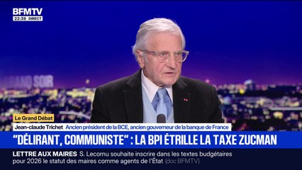 Crise politique: "On vit une période qu'on n'a jamais connue dans la Cinquième République", estime Jean-Claude Trichet, ancien président de la Banque centrale européenne