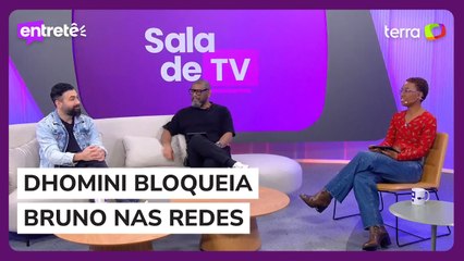 Bruno Tálamo desabafa sobre Dhomini no Sala de TV