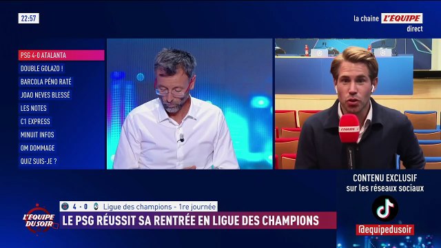 Joao Neves sort diminué lors de PSG-Atalanta Bergame : simple précaution ou nouvelle tuile ? - Foot - Ligue des champions