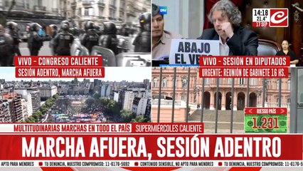 Christian Castillo: "Hay plata para los grandes empresarios pero nunca para las necesidades populares"