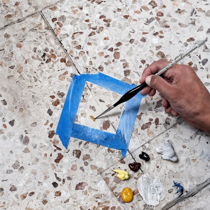 She Fixed a Tile Using ONLY a Brush… Genius! 😱🔥