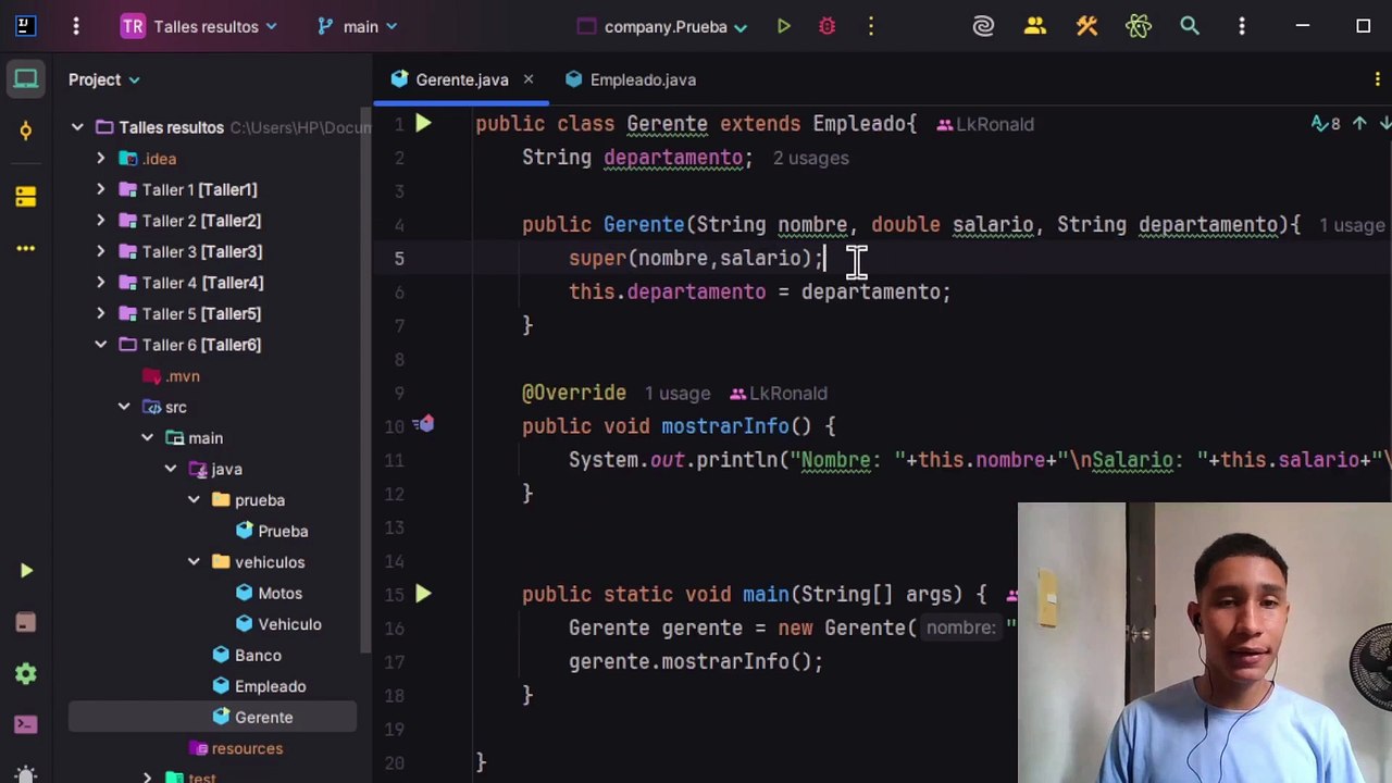 Modificador de Acceso protected en Java || Taller 6