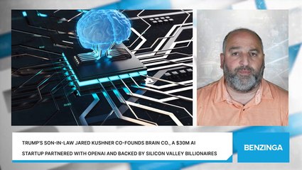 Trump's Son-In-Law Jared Kushner Co-Founds Brain Co., A $30M AI Startup Partnered With OpenAI And Backed By Silicon Valley Billionaires