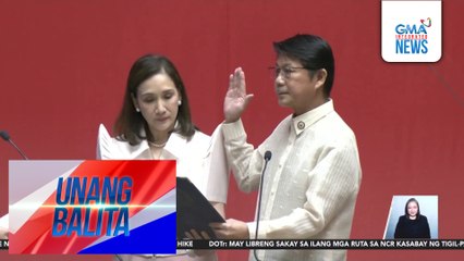 Isabela 6th Dist. Rep. Faustino Dy III, inihalal bilang bagong house speaker matapos magbitiw sa puwesto ni Rep. Martin Romualdez | Unang Balita