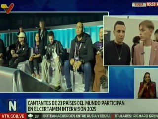 Moscú | Intervisión 2025 realizó su primer ensayo general con la participación de 23 artistas internacionales