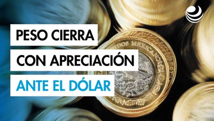 Peso mexicano cierra con apreciación ante el dólar tras el recorte de tasa de la Fed