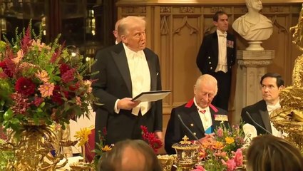 Watch day one of Donald Trump’s historic UK state visit in three minutes