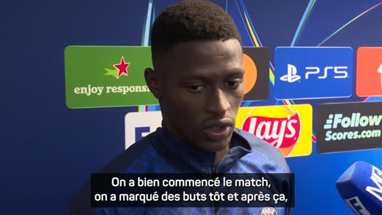 PSG - Nuno Mendes : "On est sur le bon chemin"