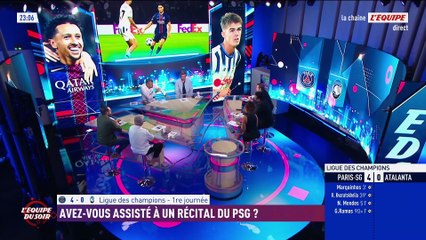 PSG 4-0 Atalanta : Avez-vous assisté à un récital du PSG ? - L'Équipe du Soir - extrait