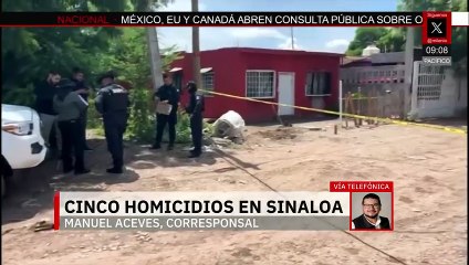 Jornada violenta en Sinaloa durante el Grito de Dolores deja cinco víctimas sin vida