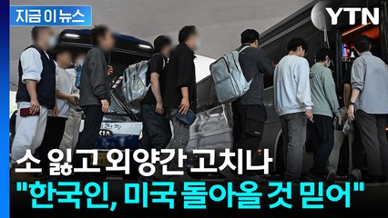 '한국인 없이는 안 돼'...무자비 단속서 '태세 전환' 복귀 논의 [지금이뉴스] / YTN