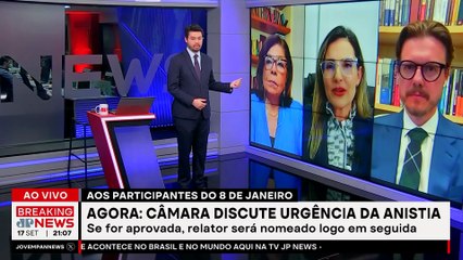 Sóstenes Calvacante vota a favor da urgência do PL da anistia; Dora Kramer e Nassa comentam