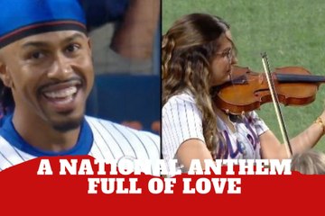 Francisco Lindor can’t hide his love as wife Katia shines at Citi Field