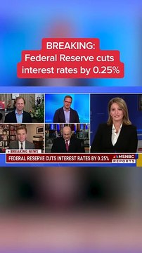 BREAKING_ Federal Reserve cuts interest rates by 0.25_(