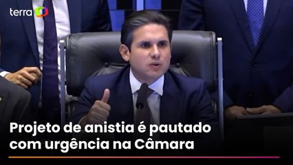 Motta pauta votação de urgência de projeto de anistia nesta quarta